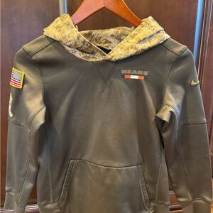 Chicago Bears salute to service youth Nike sweatshirt size S
